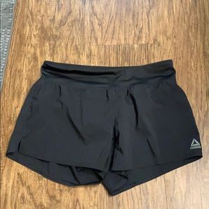 Black Reebok workout shorts size small